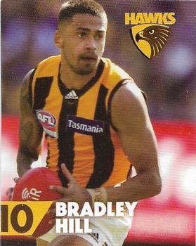 2016 Hawthorn Junior Members Stickers #NNO Bradley Hill Front